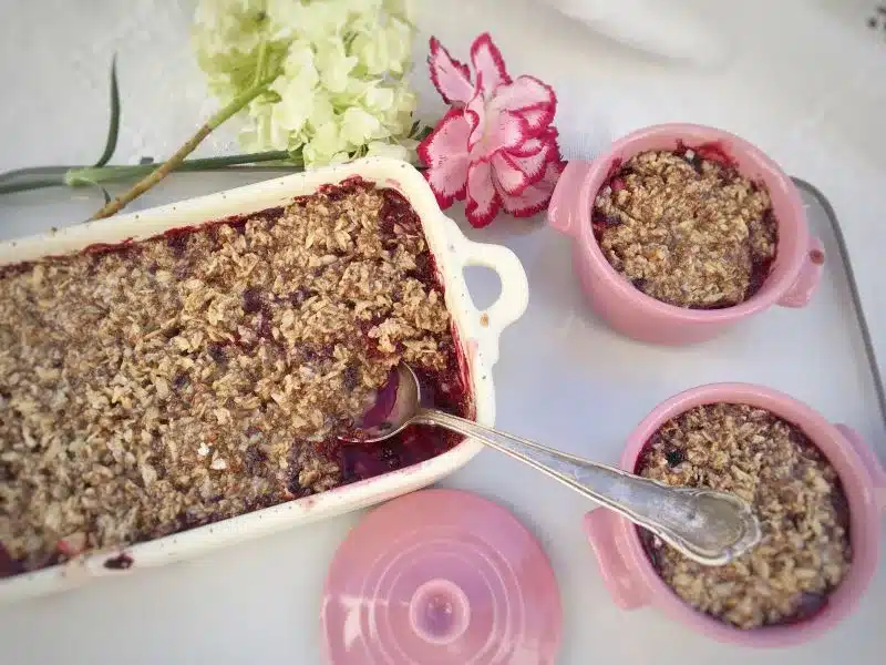 Beeren-Crumble