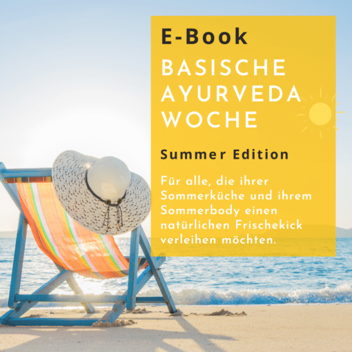 E-Book ☀️ Sommer Edition Basische Ayurveda-Woche